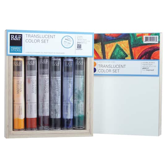 R&#x26;F&#xAE; Pigment Sticks&#xAE;, Translucent Color Set